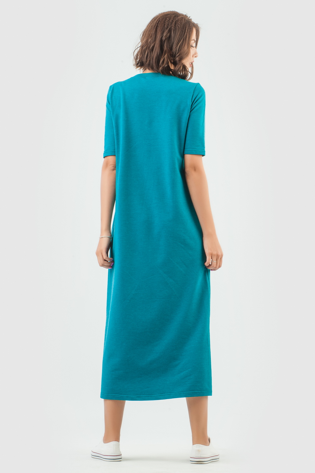 Купить спортивное платье морской волны цвета 6000-3 от от производителя ...